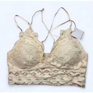 Anemore Women’s Large Cream Lace Bra